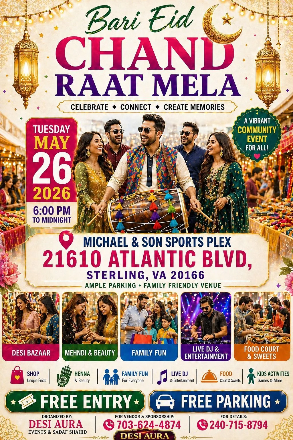 Desi Aura's Bari Eid Chand Raat Mela